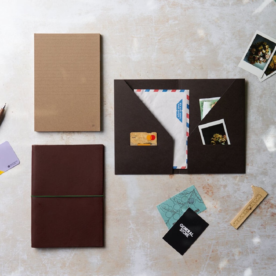 Paper Republic A4 card & cash holder