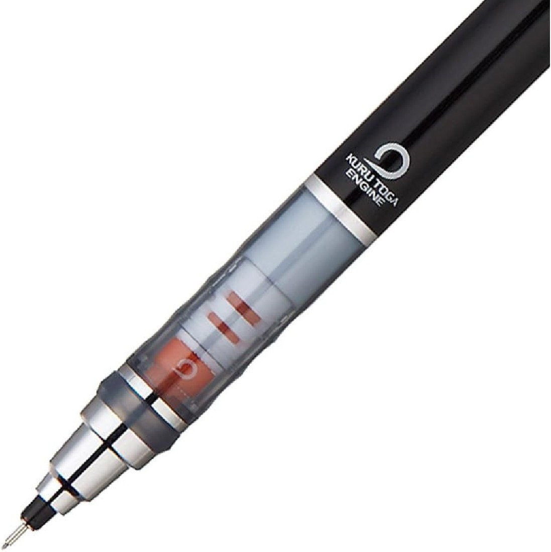 Mitsubishi Mechanical pencil Kurutoga, Standard  Pipe Slide Model  black 0,5 mm M5-450 1P.24