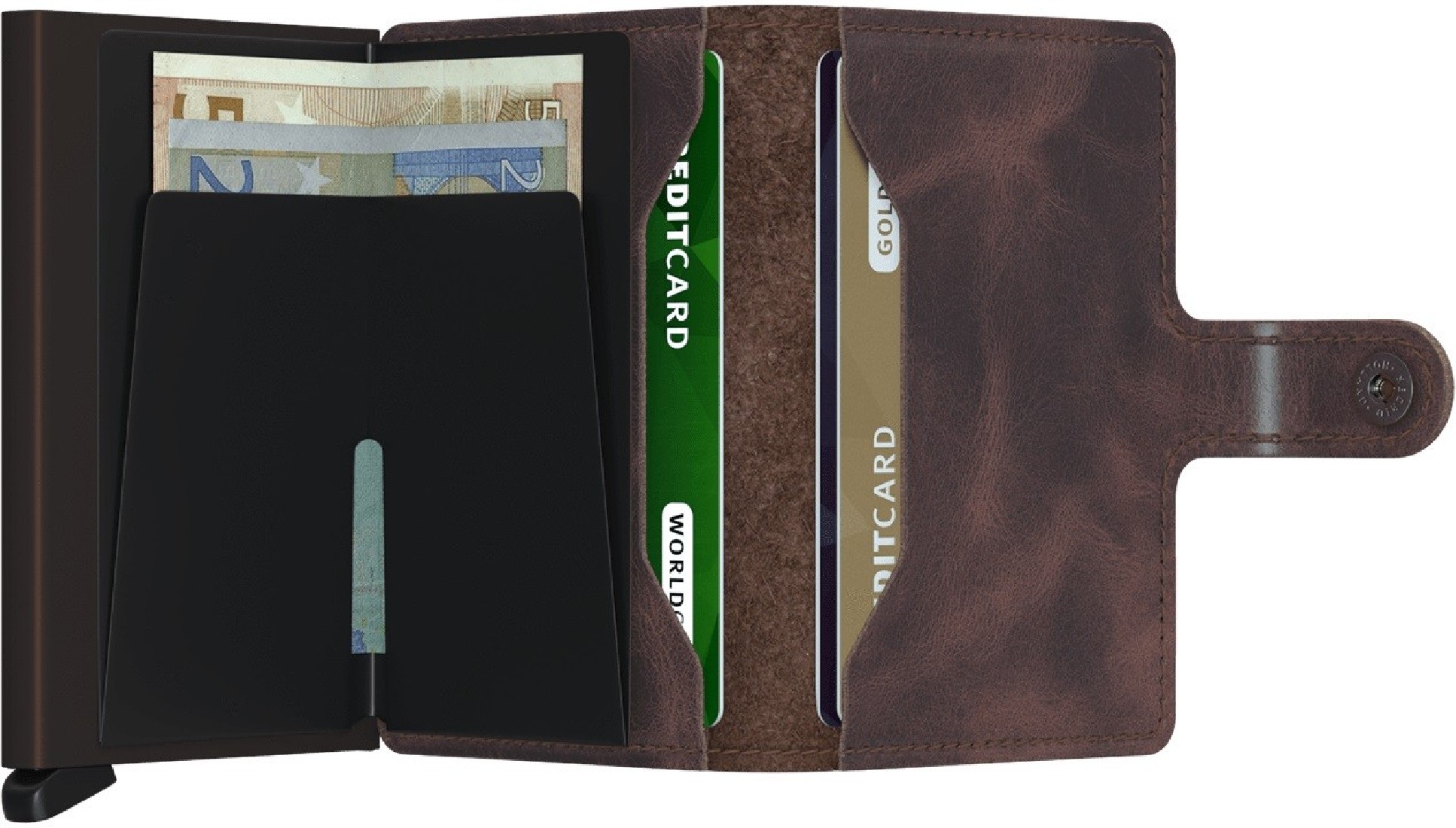 SECRID MINIWALLET MV VINTAGE CHOCOLATE S