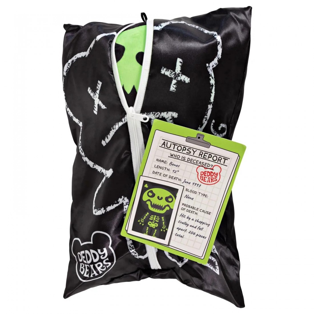 Λούτρινο Deddybears Series - Bones 30,5 εκ. στο σακί DBD18 Ψυχογιός