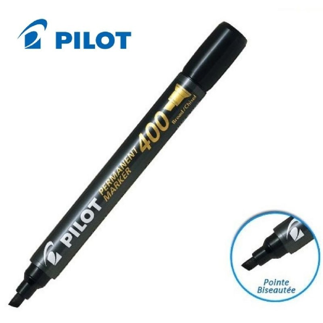 Μαρκαδόρος Ανεξίτηλος Broad Black SCA-400 Pilot