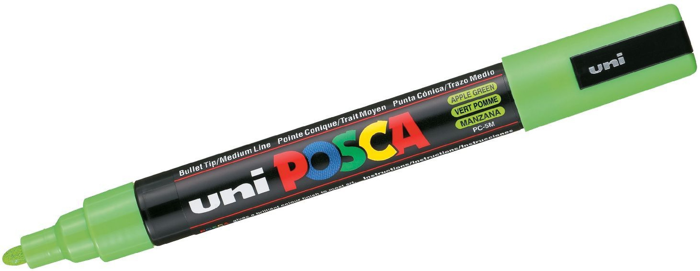 Μαρκαδόρος Posca PC-5m Πράσινο Μήλο Uni