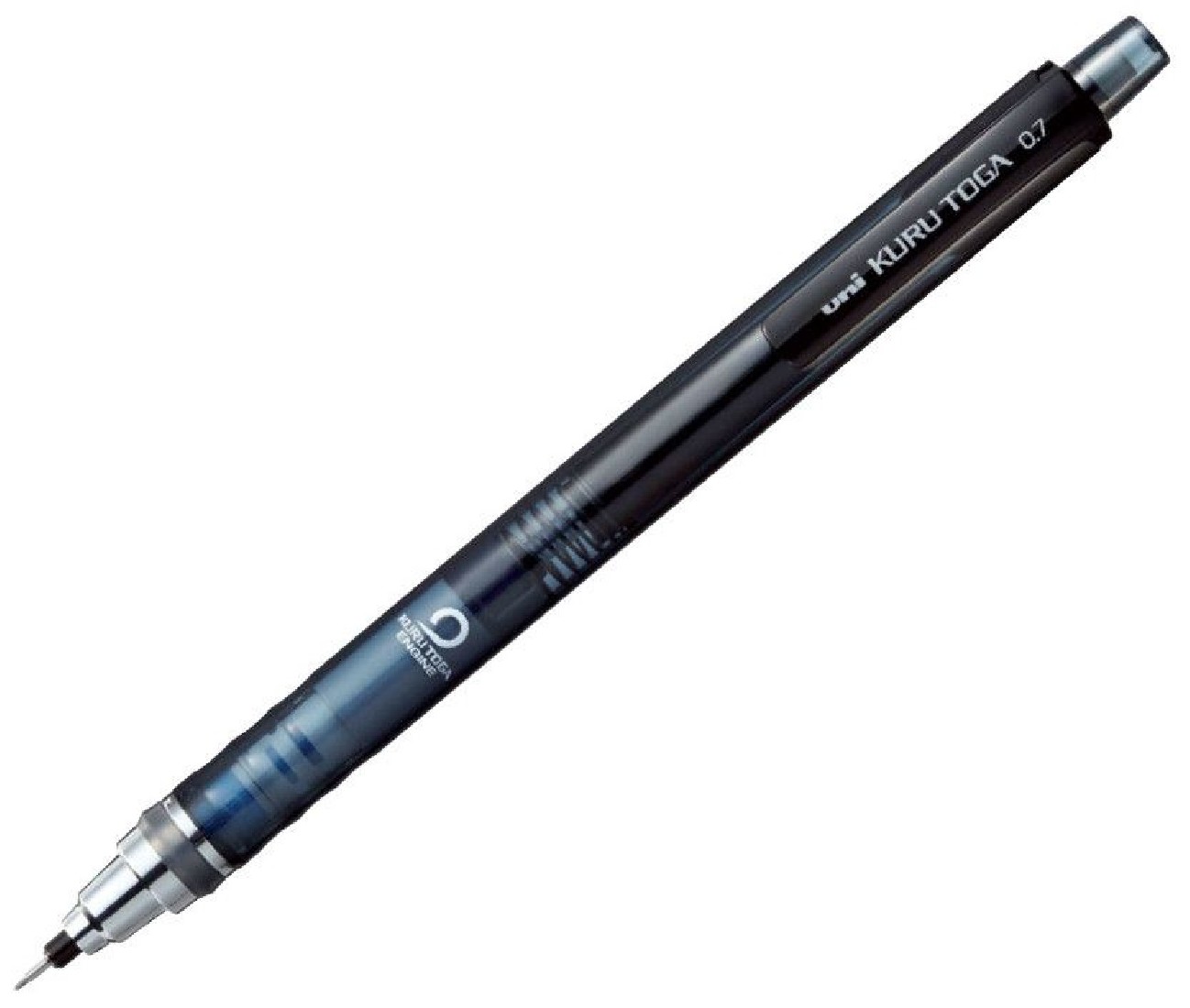 Uni-Ball Kurutoga M5-450T Mechanical Pencil 0.5mm, Smoke Grey