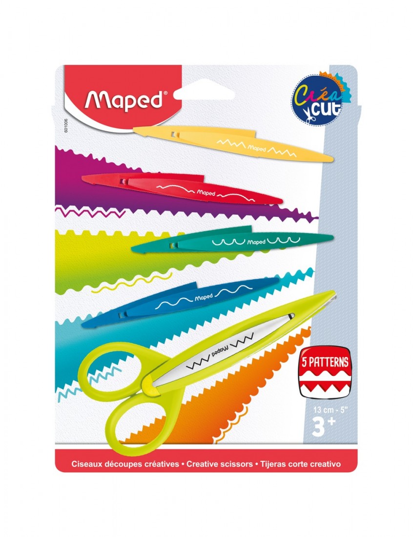 Maped Ψαλίδι Creacut 13 cm με 5 ανταλλακτικές λάμες 601006