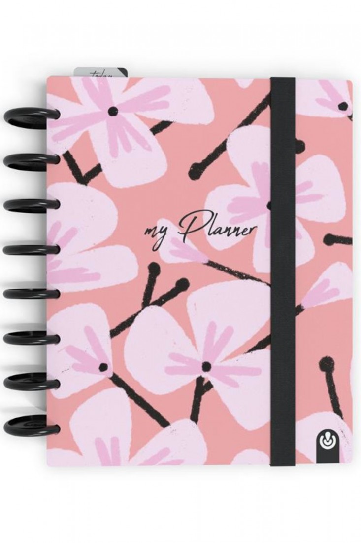 Carchivo Planner A5 Ροζ με Λουλούδια (66035105)