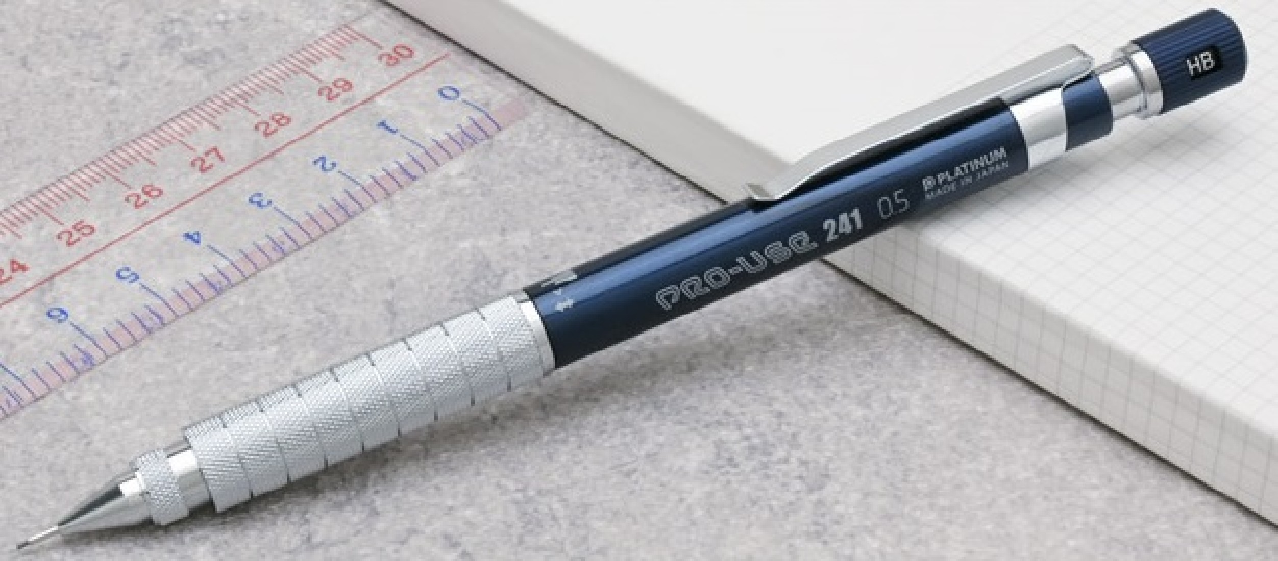 Platinum mechanical pencil 0,5mm Pro-Use 241 blue MSDD-2500B