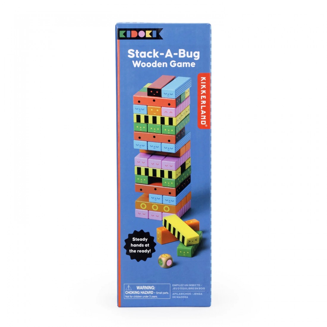 Ξύλινο παιχνίδι ισορροπίας Kidoki Stack-A-Bug KID20-F Kikkerland