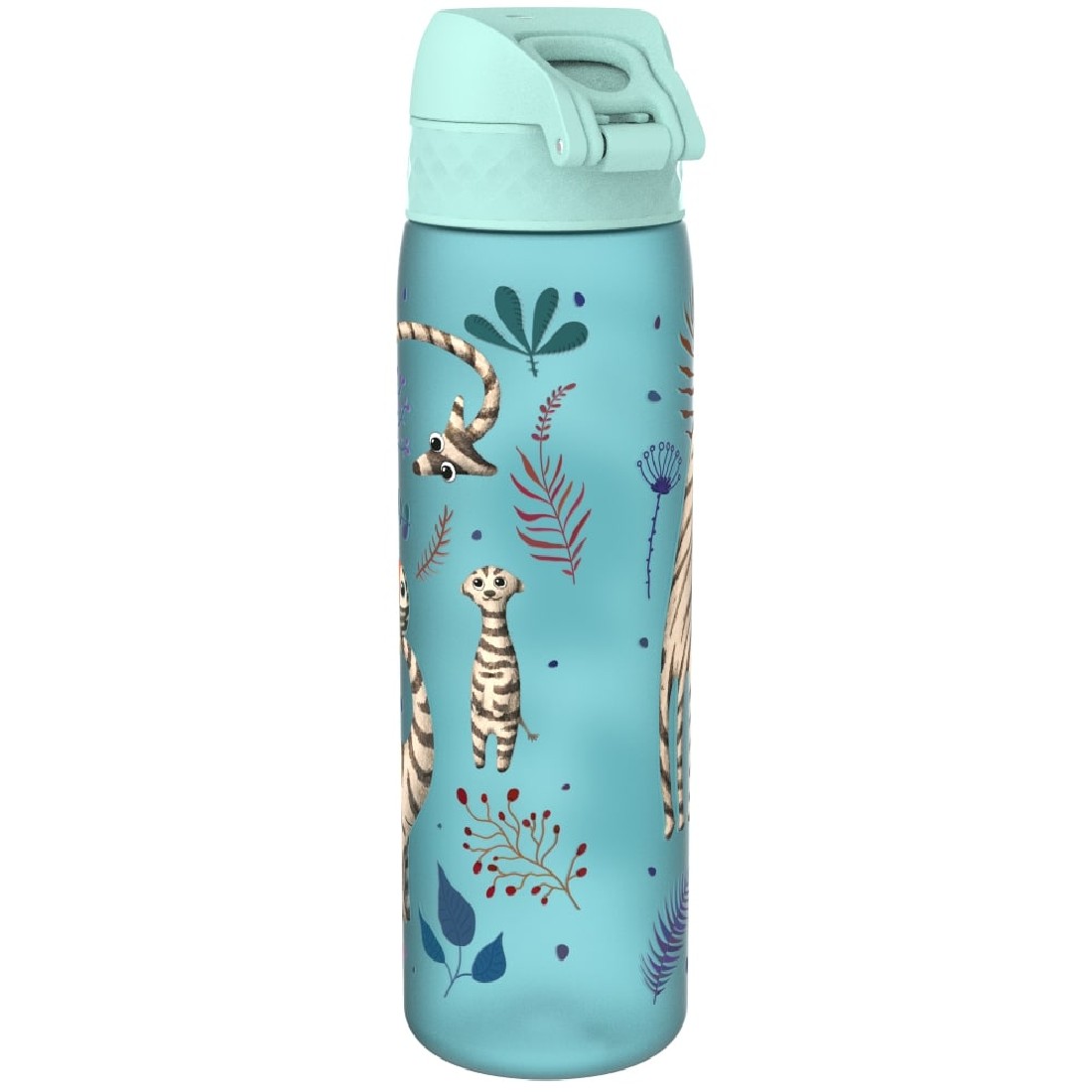 Παγούρι πλαστικό Slim 500ml Zebra Fans ION8