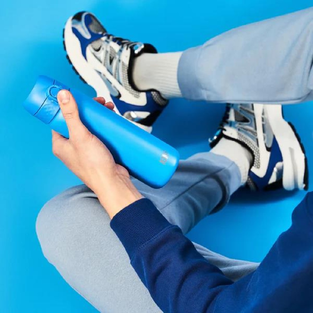 Παγούρι Μεταλλικό Θερμός 500ml Blue ION8