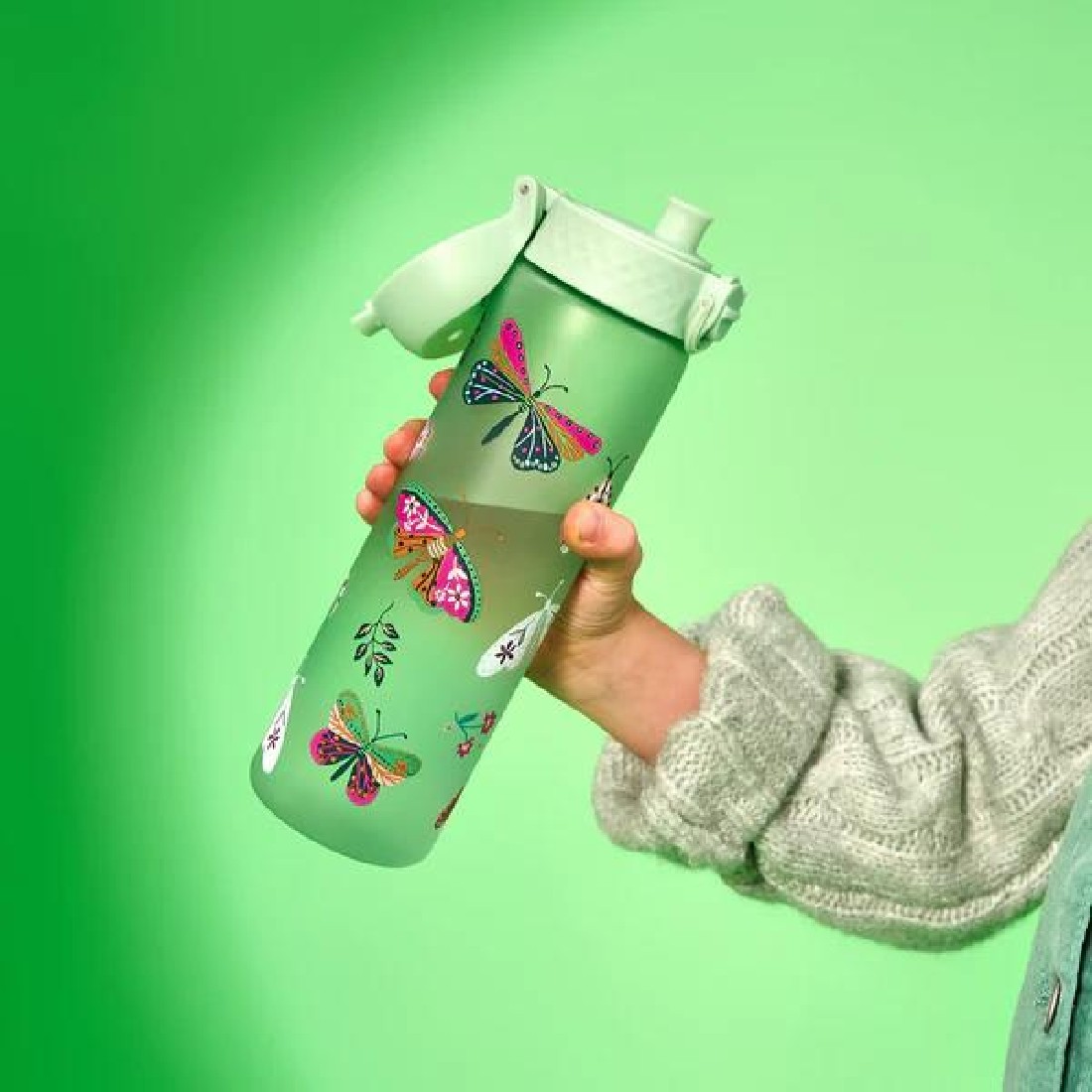 Παγούρι πλαστικό Slim 500ml Wild Butterfly ION8