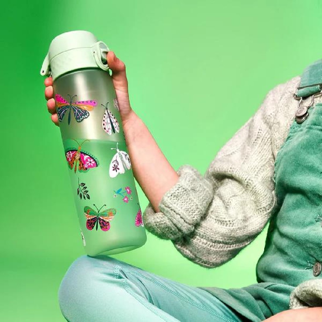 Παγούρι πλαστικό Slim 500ml Wild Butterfly ION8