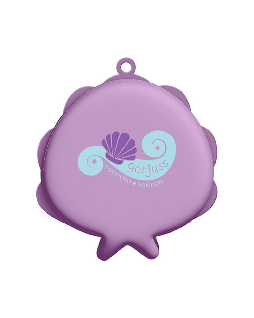 Πορτοφολάκι Σιλικόνη Κοχυλάκι Λιλά Making Waves 1313GJ01 Santoro Gorjuss