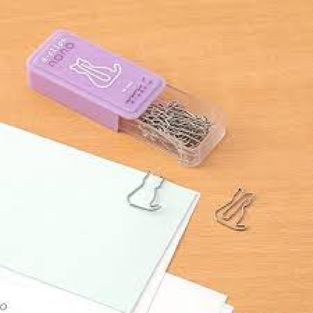 Midori D-Clips Nano Cat Pattern 16 pieces 43377-006