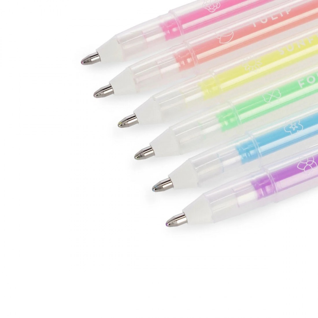 Legami Set of 6 Pastel Gel Pens  Spring is in the air
