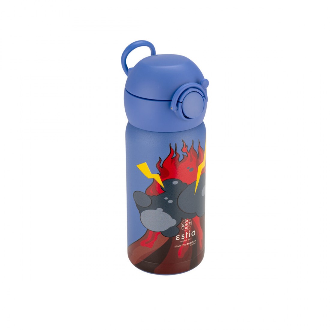 Θερμός Παιδικό Wonder Bottle 350ml Lava Splash 23508 Estia Home Art