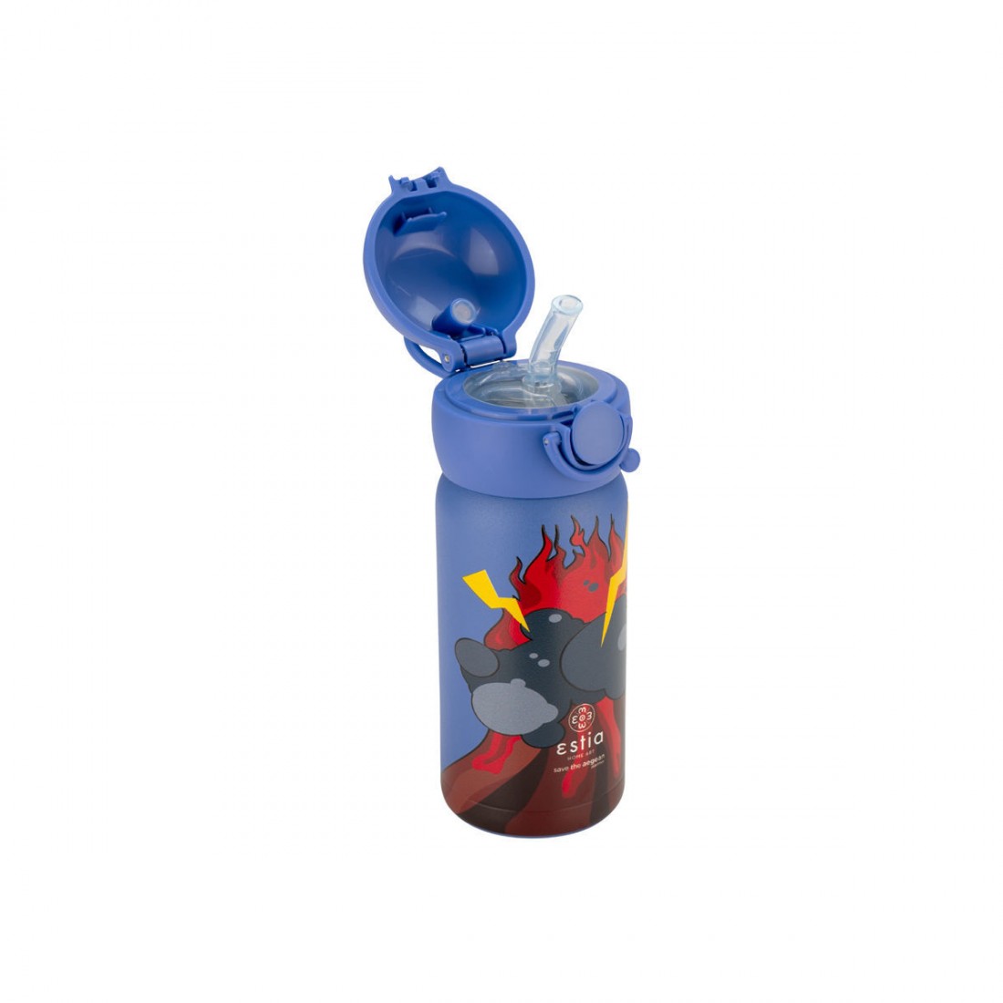 Θερμός Παιδικό Wonder Bottle 350ml Lava Splash 23508 Estia Home Art