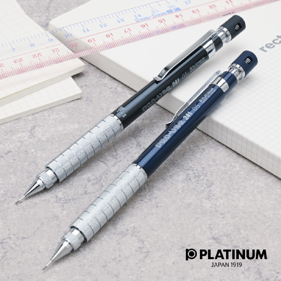 Platinum mechanical pencil 0,5mm Pro-Use 241 blue MSDD-2500B