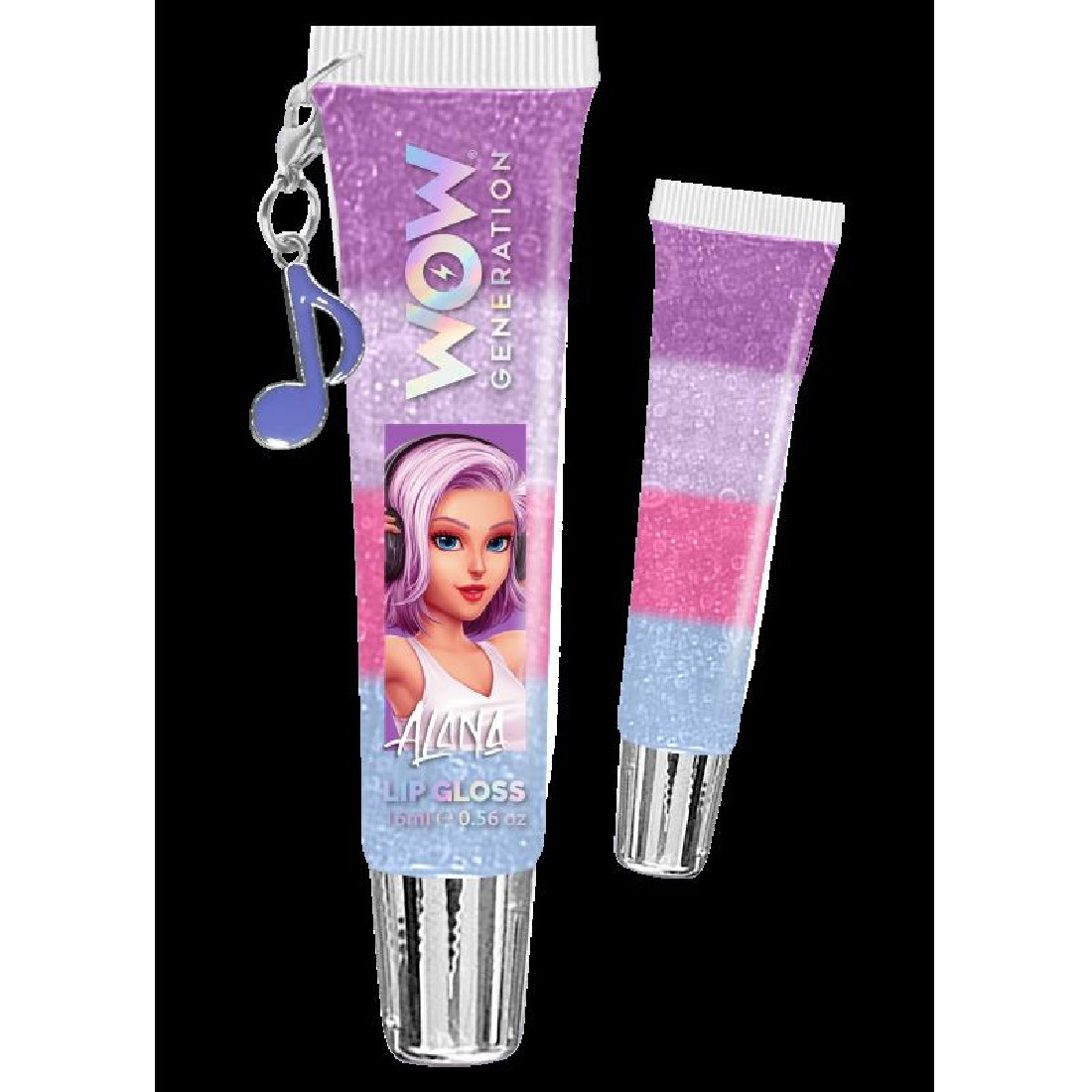 Lip Gloss with charms 88544 Wow Generation
