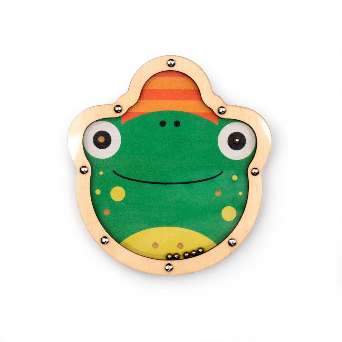 Ξύλινο παιχνίδι Φλιπεράκι Kidoki Double Sided Tilt & Roll Puzzle KID42-A-F Kikkerland