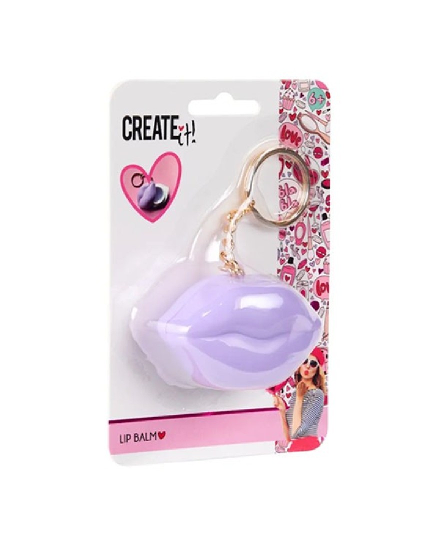 Lip Balm Vanilla Μπρελόκ Χείλια – 84595C Create it!