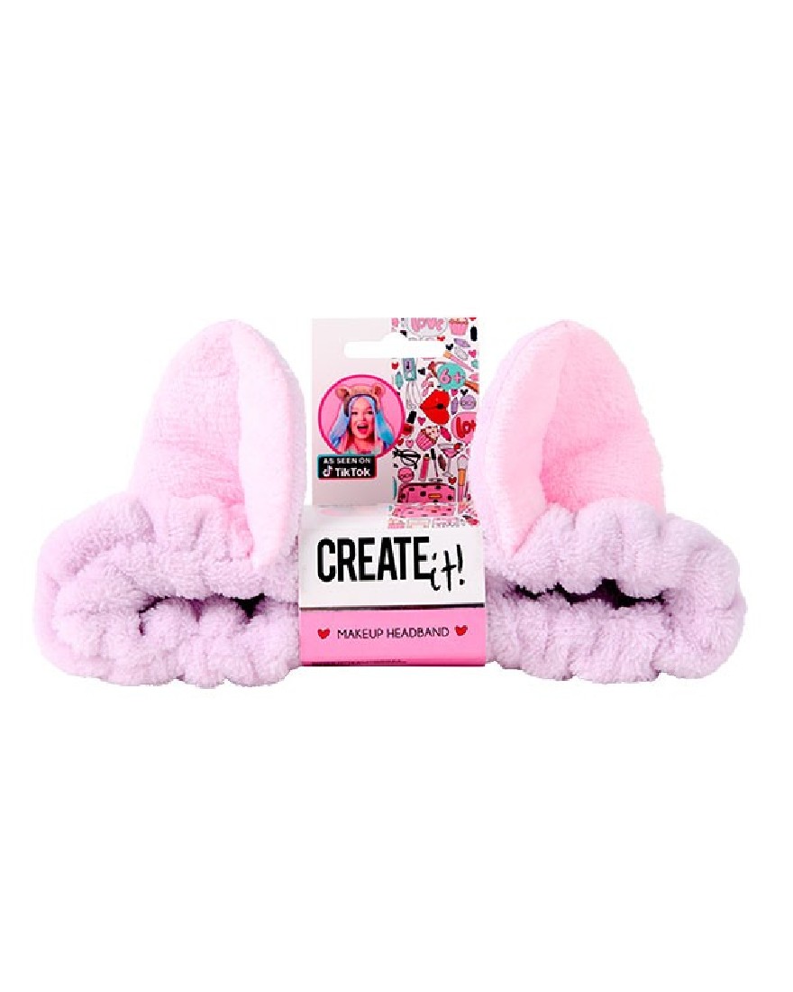 Ελαστική Κορδέλα με Αυτάκια Λιλά– 84556C Create it!