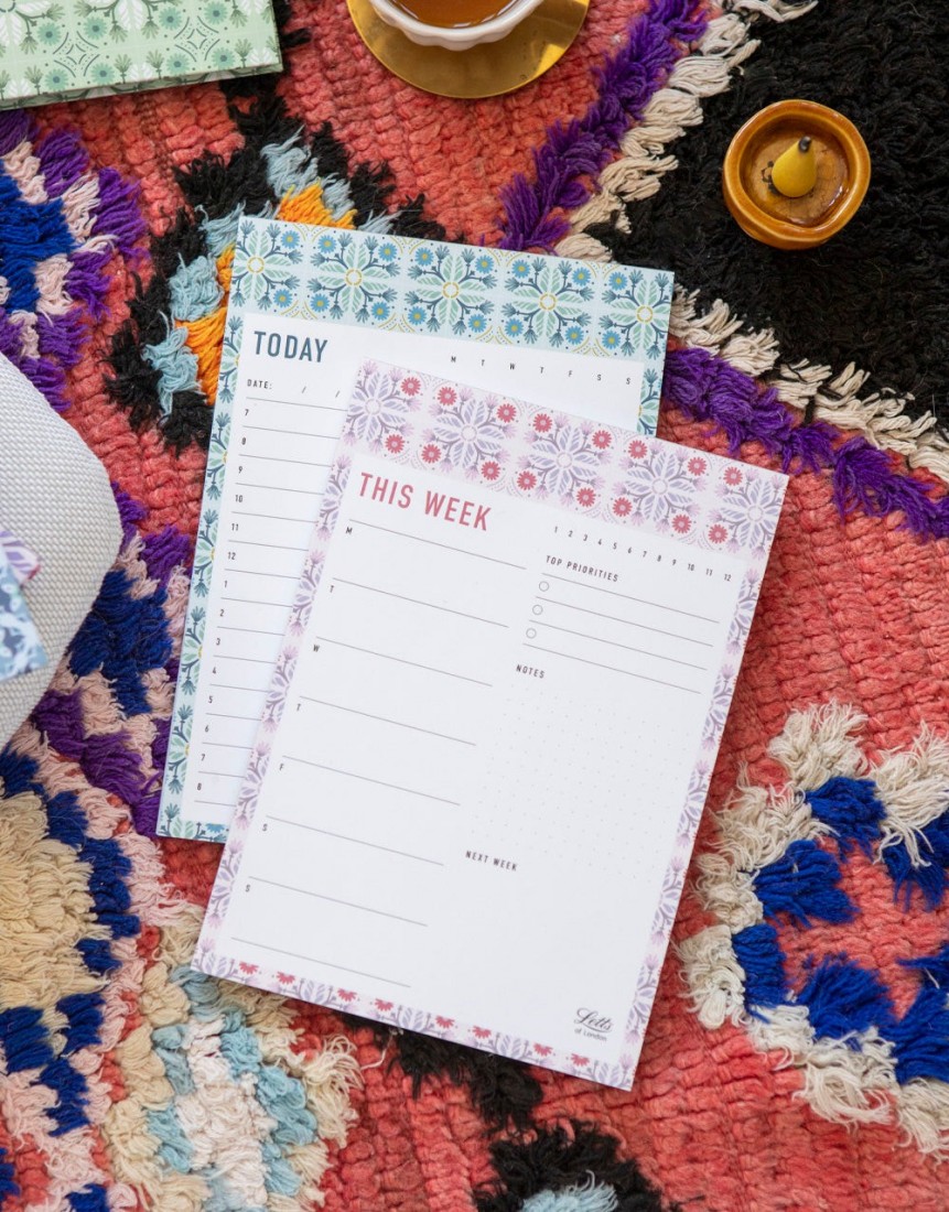 Notepad Morocco Today Pink 990335 Letts