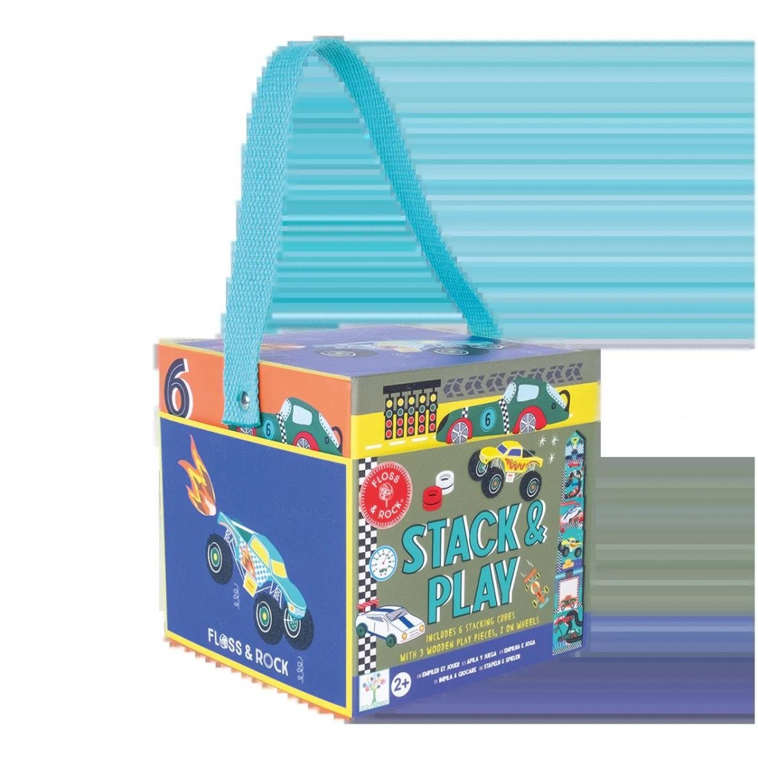 Κύβοι Στοίβαξης “Αυτοκίνητα” – 49P6070 Floss & Rock