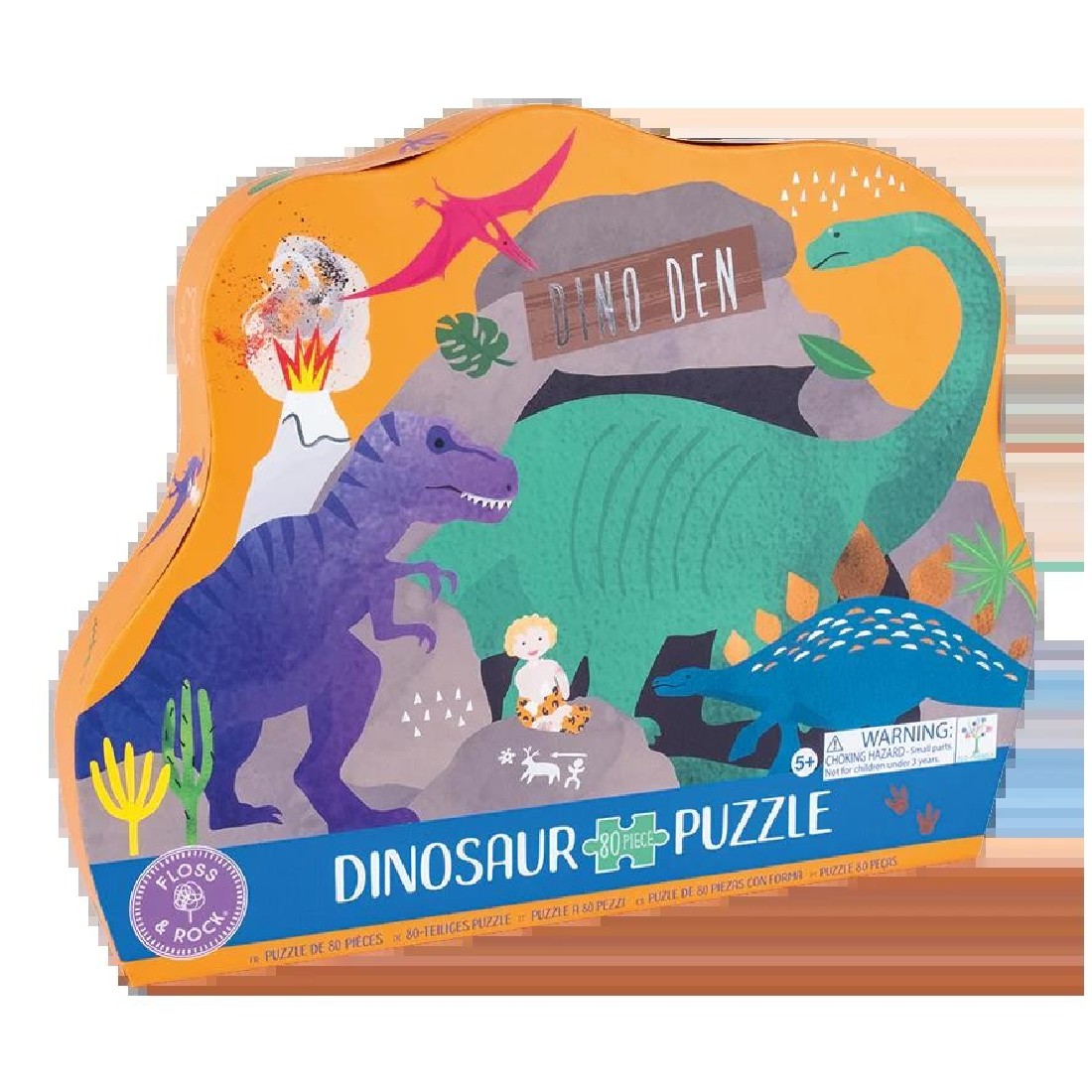 Puzzle 80τμχ. Diplodocus 49P6087 Floss & Rock