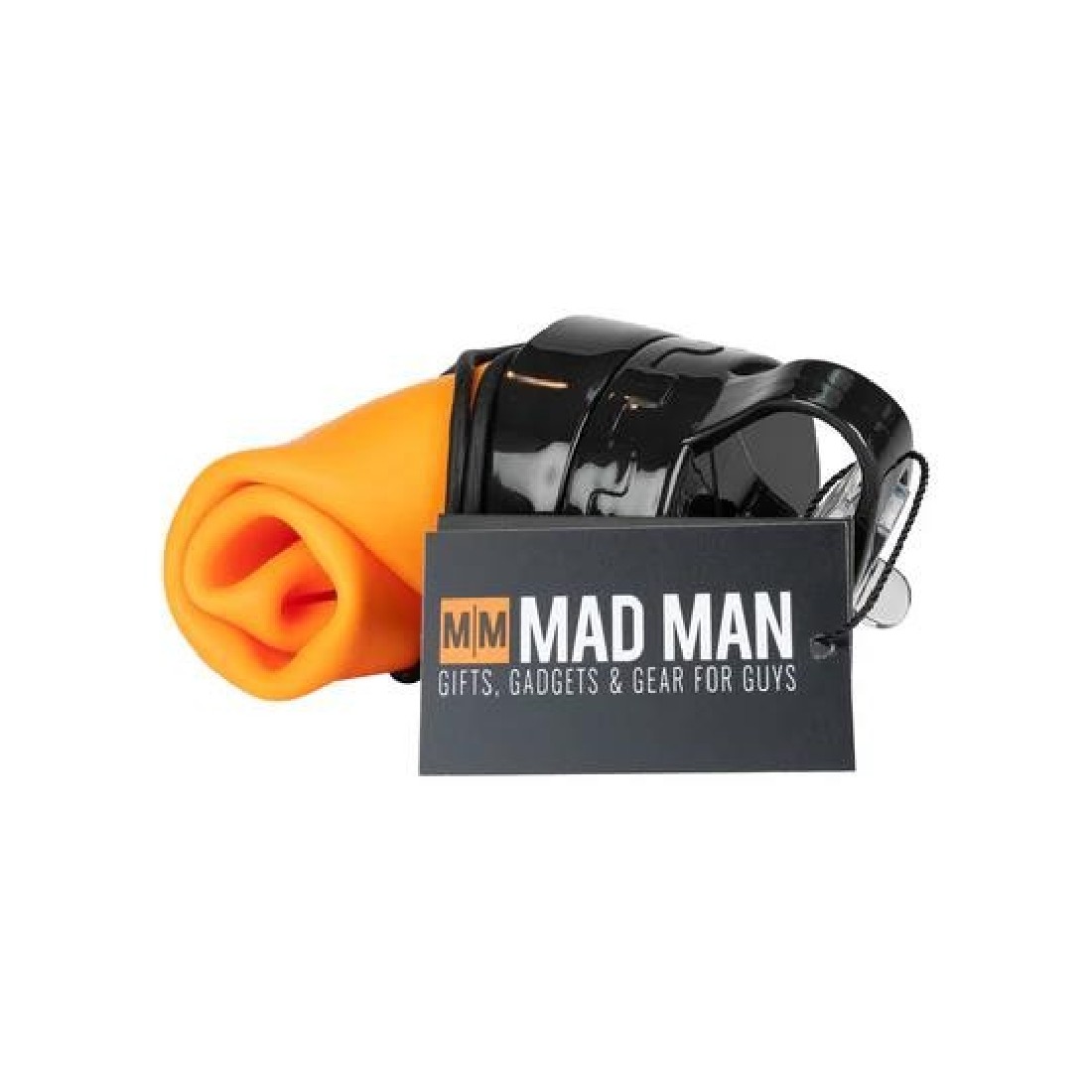 Collapsible Water Bottle Orange 32191 Mad Man