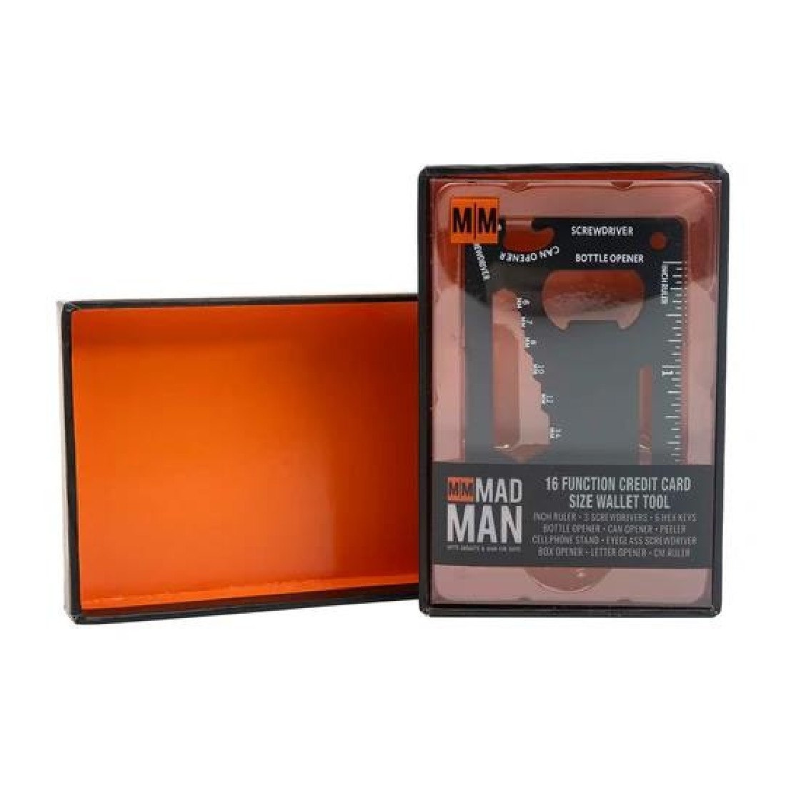 16 Function Credit Card Size Wallet Tool 32951 Mad Man