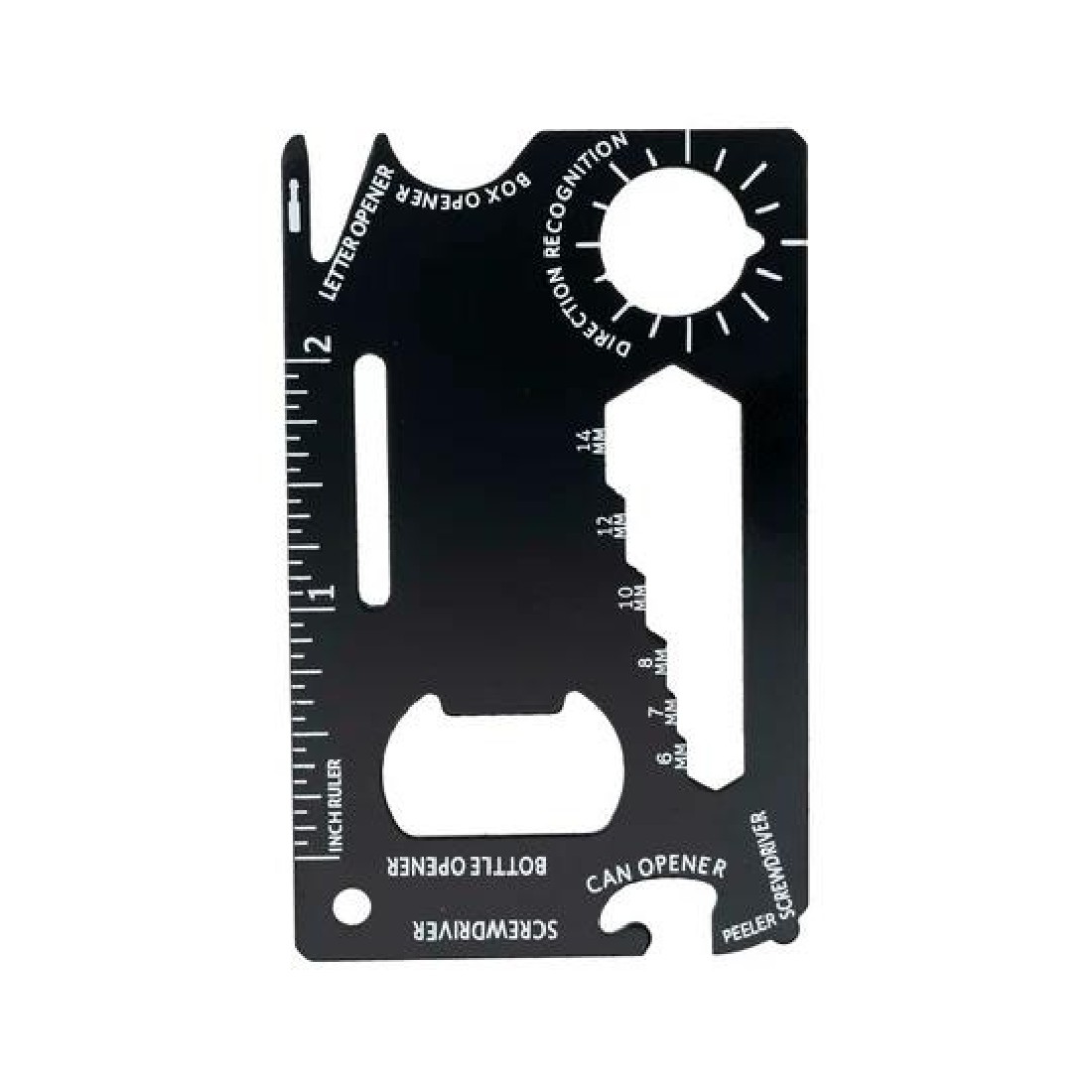 16 Function Credit Card Size Wallet Tool 32951 Mad Man