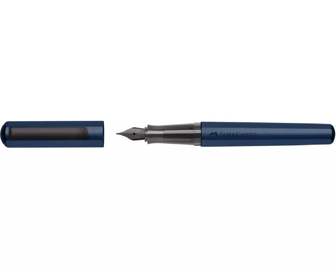 Faber Castell Hexo blue fountain pen 150540