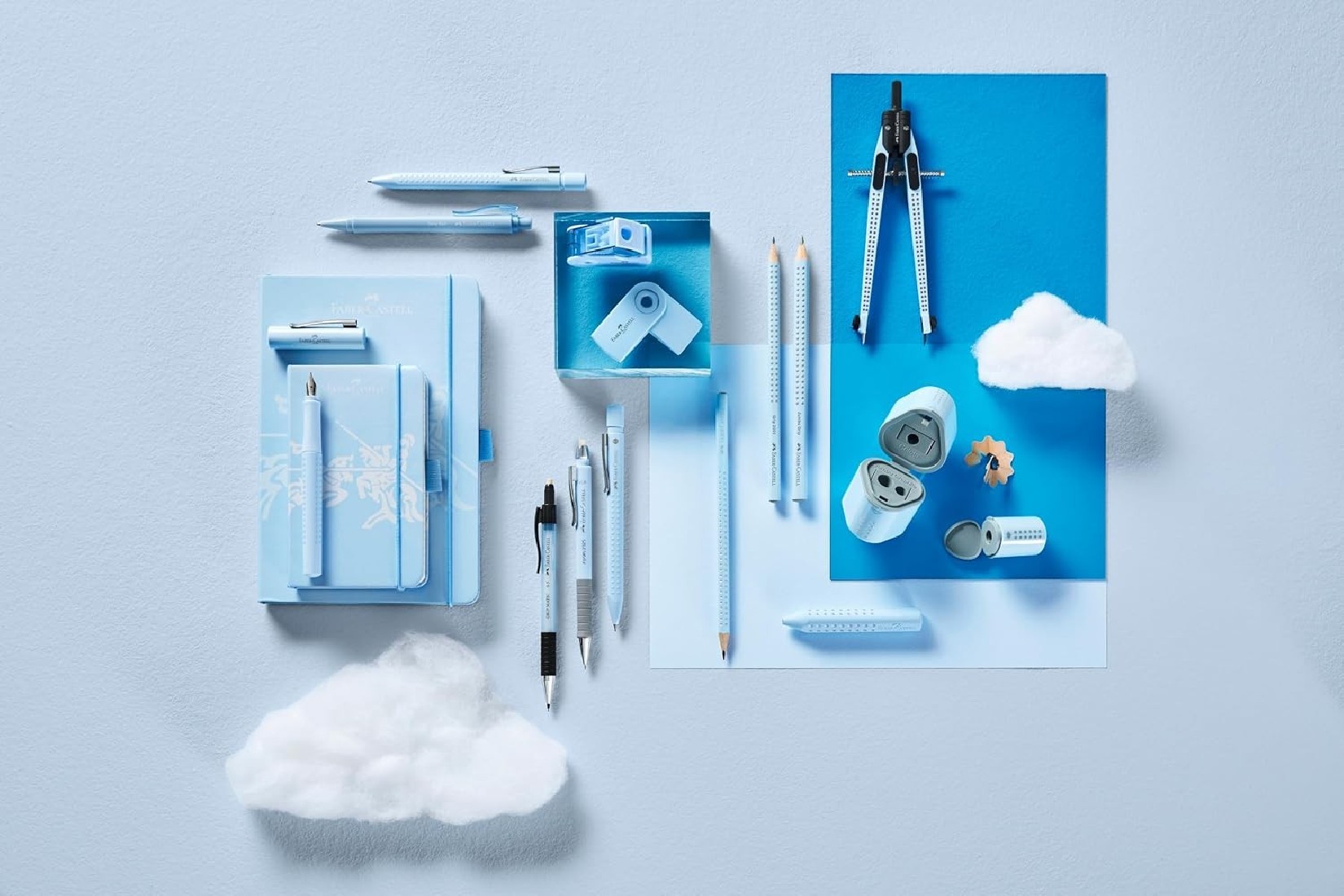Faber Castell Grip 2010 fountain pen, sky blue, 140848