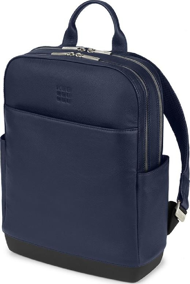 Moleskine Pro Backpack Leather Sapphire Blue M