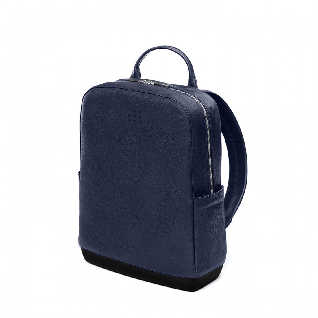 Moleskine Classic Leather Backpack for 15 - Sapphire Blue