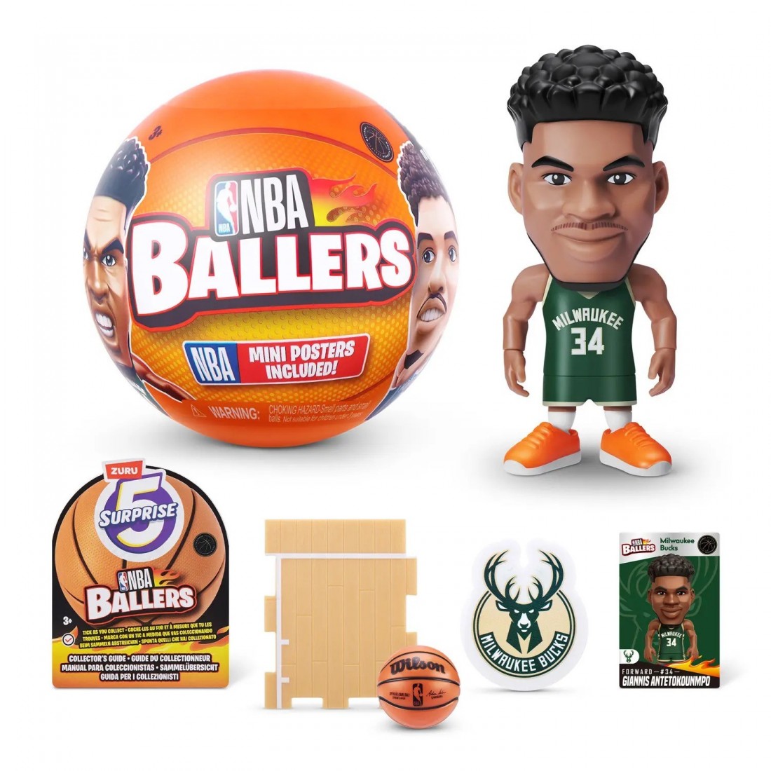 Μινιατούρα  Συλλεκτικό  Surprise NBA Ballers 77490 Zuru Ψυχογιός