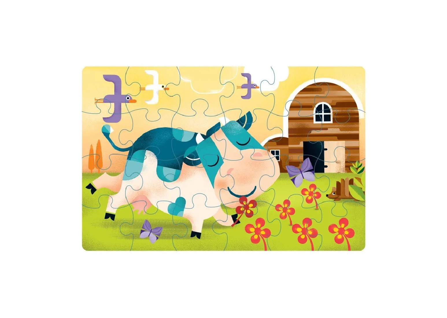 Puzzle (2x24 τμχ.) Duo Farm 28448 Oddy at sea.