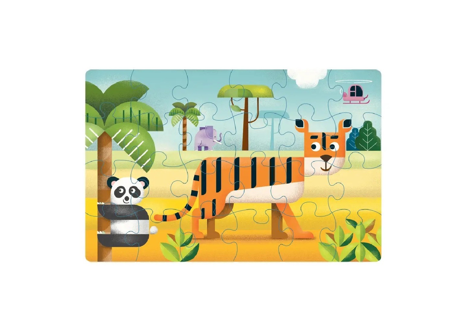 Puzzle (2x24 τμχ.) Duo Safari 28449 Oddy at sea.