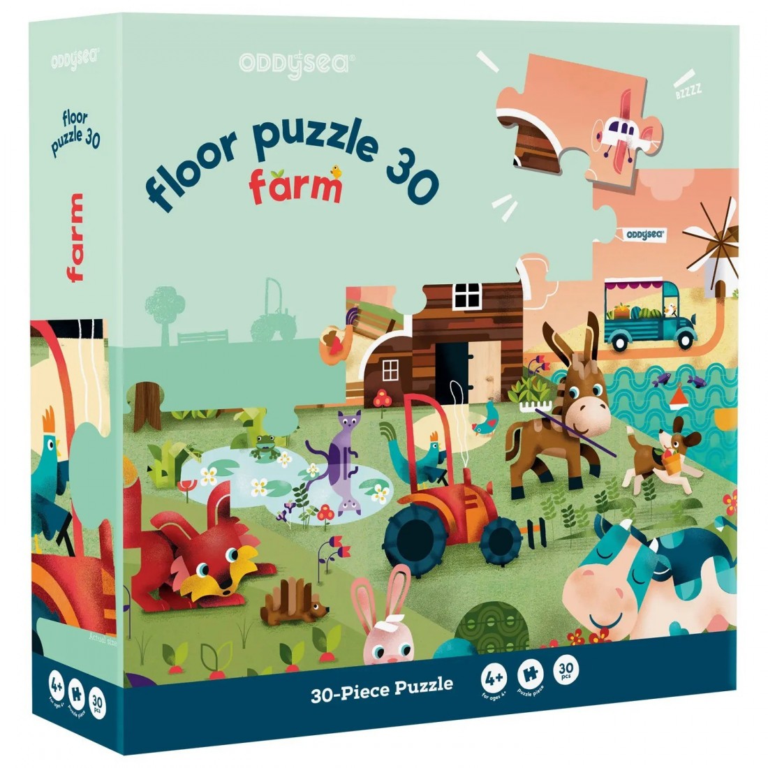 Floor Puzzle 30τμχ. Farm 28450 Oddy at sea.