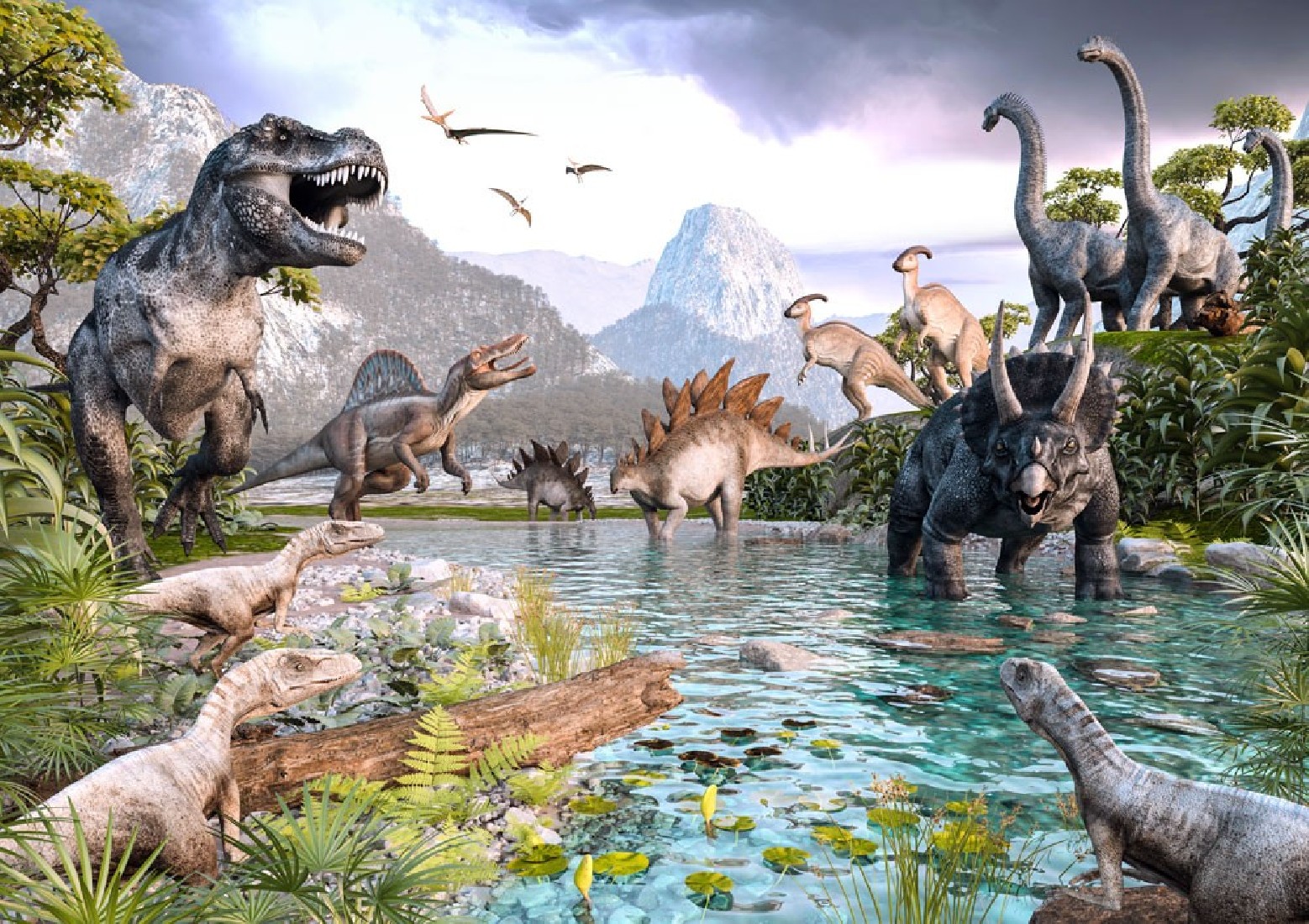 Puzzle 117τμχ. Πάρκο Δεινοσαύρων  ΕΛΛΗΝΟΕΚΔΟΤΙΚΗ