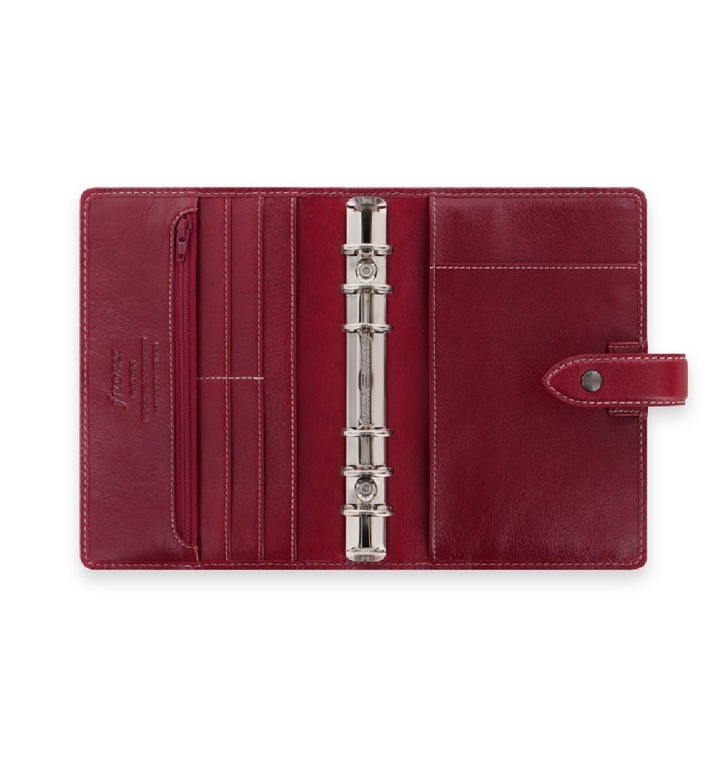 Filofax Organiser Personal Lockwood Burgundy 021704