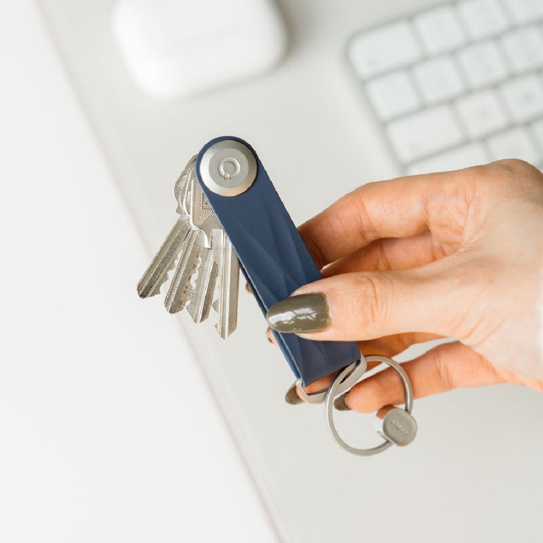 Orbitkey Key Organizer Active Midnight Blue KAT3-MID-103
