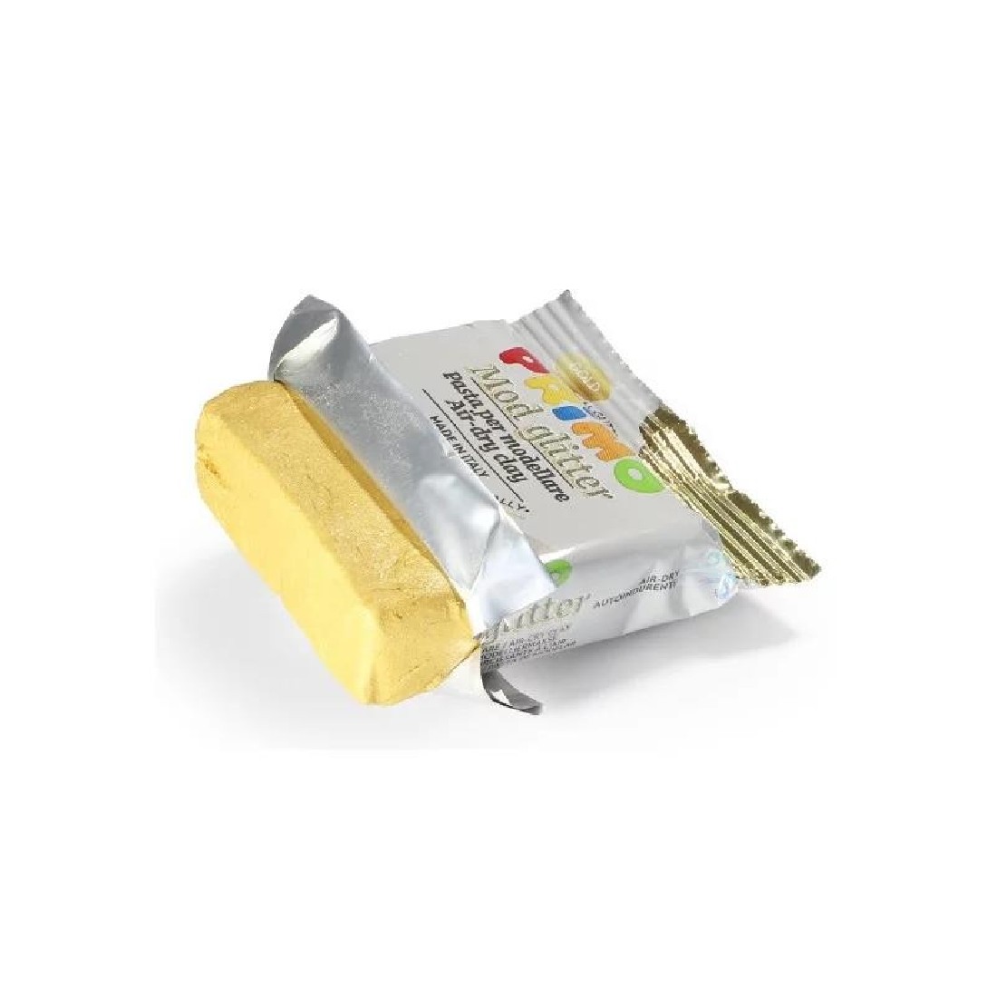 Πηλός 250gr glitter cmp Xρυσό Primo