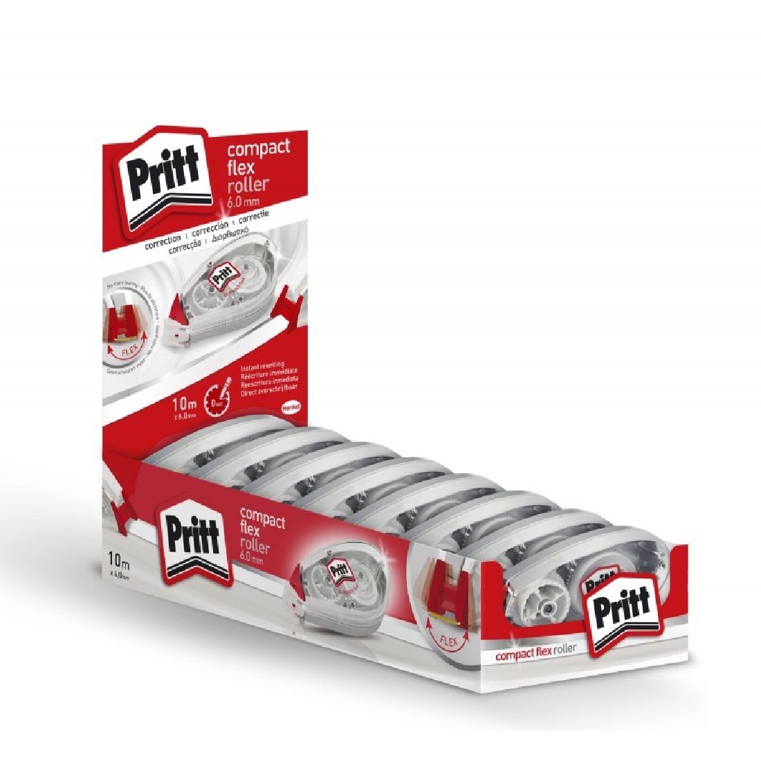 Διορθωτικό Roller 6mmx10m Compact Flex  Pritt,