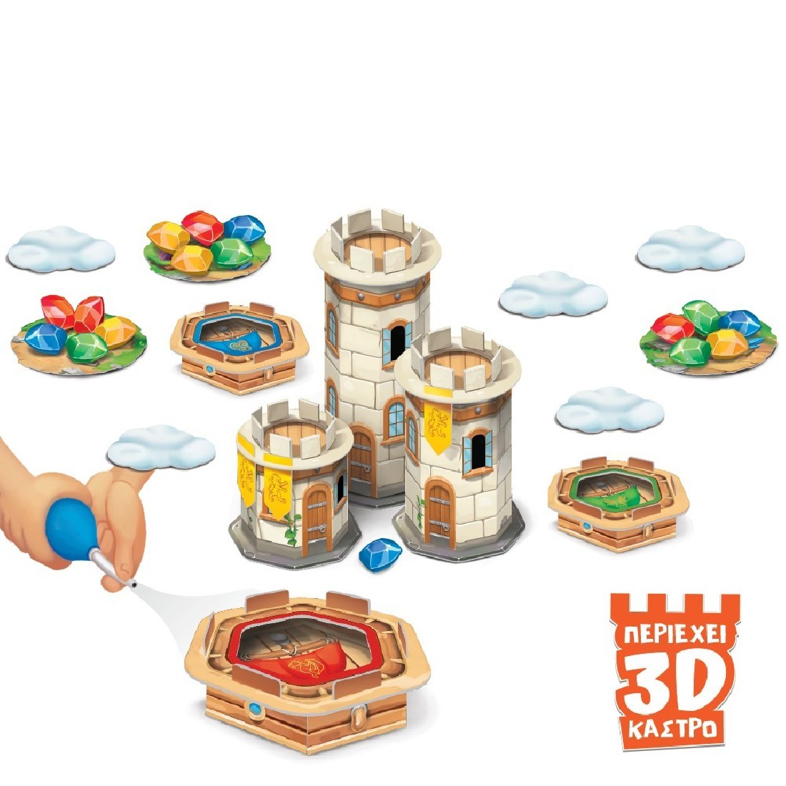 Επιτραπέζιο παιχνίδι Ιπτάμενοι Μονομάχοι 100856 Δεσύλλας