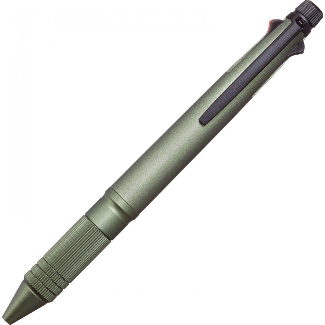 Uni Jetstream 4&1 Metal Edition, 0.5mm Ballpoint Pen (Black, Red, Blue, Green) and 0.5mm Mechanical Pencil, Dark Green (MSXE52000A05.7)