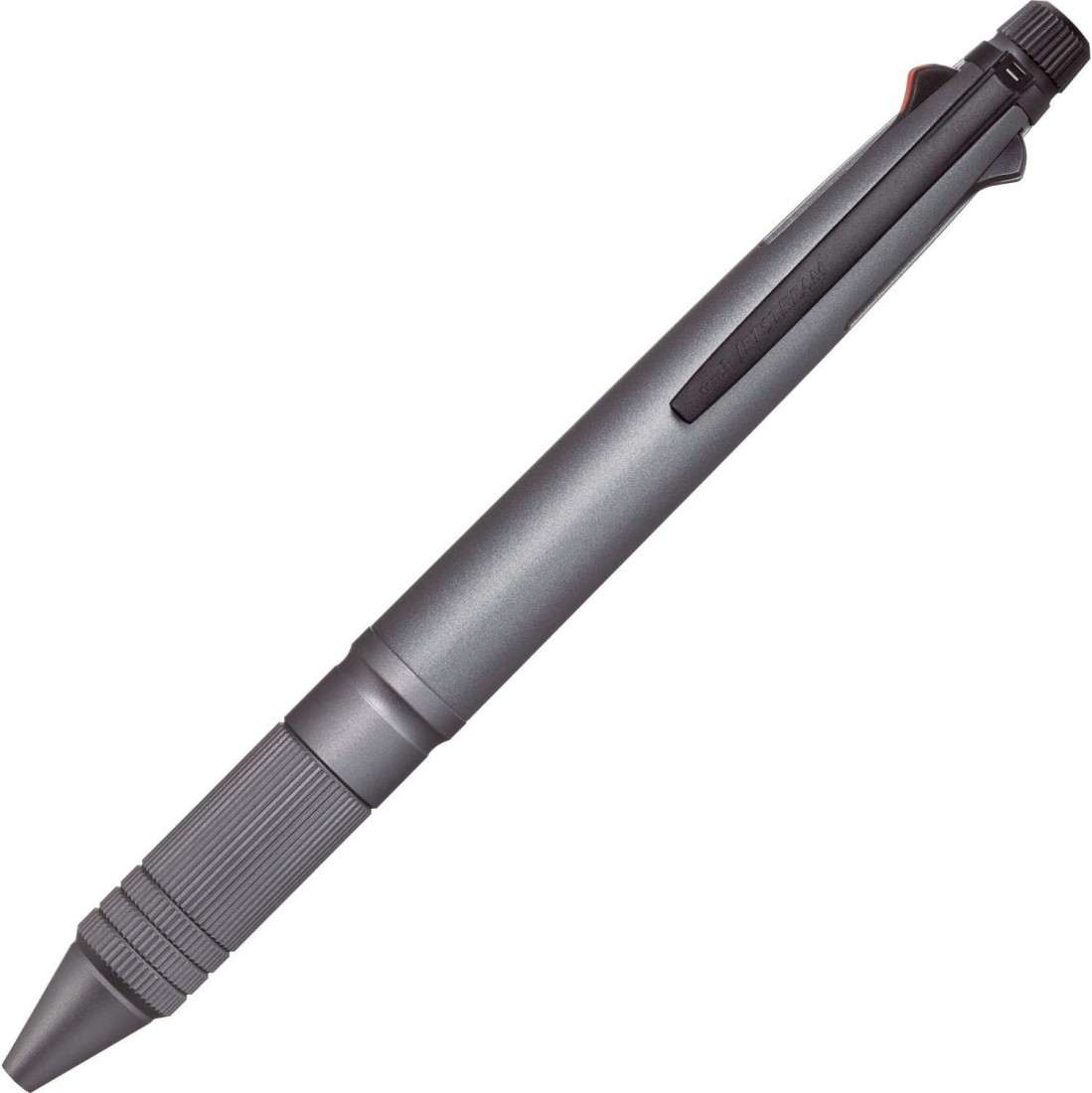 Uni Jetstream 4&1 Metal Edition, 0.5mm Ballpoint Pen (Black, Red, Blue, Green) and 0.5mm Mechanical Pencil, Gun Metallic (MSXE52000A05.43)