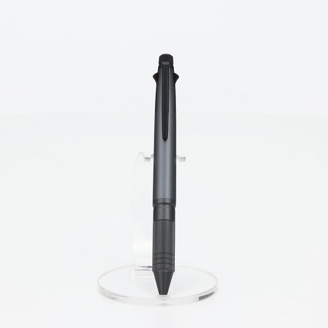 Uni Jetstream 4&1 Metal Edition, 0.5mm Ballpoint Pen (Black, Red, Blue, Green) and 0.5mm Mechanical Pencil, Gun Metallic (MSXE52000A05.43)