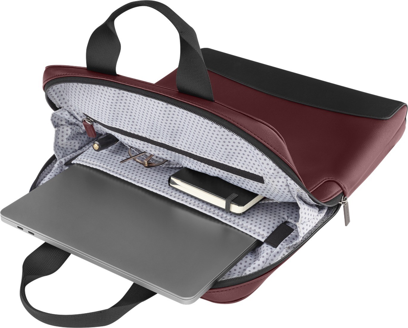 Moleskine Vertical Device Bag, 15inches, Classic Collection, Raspberry Red