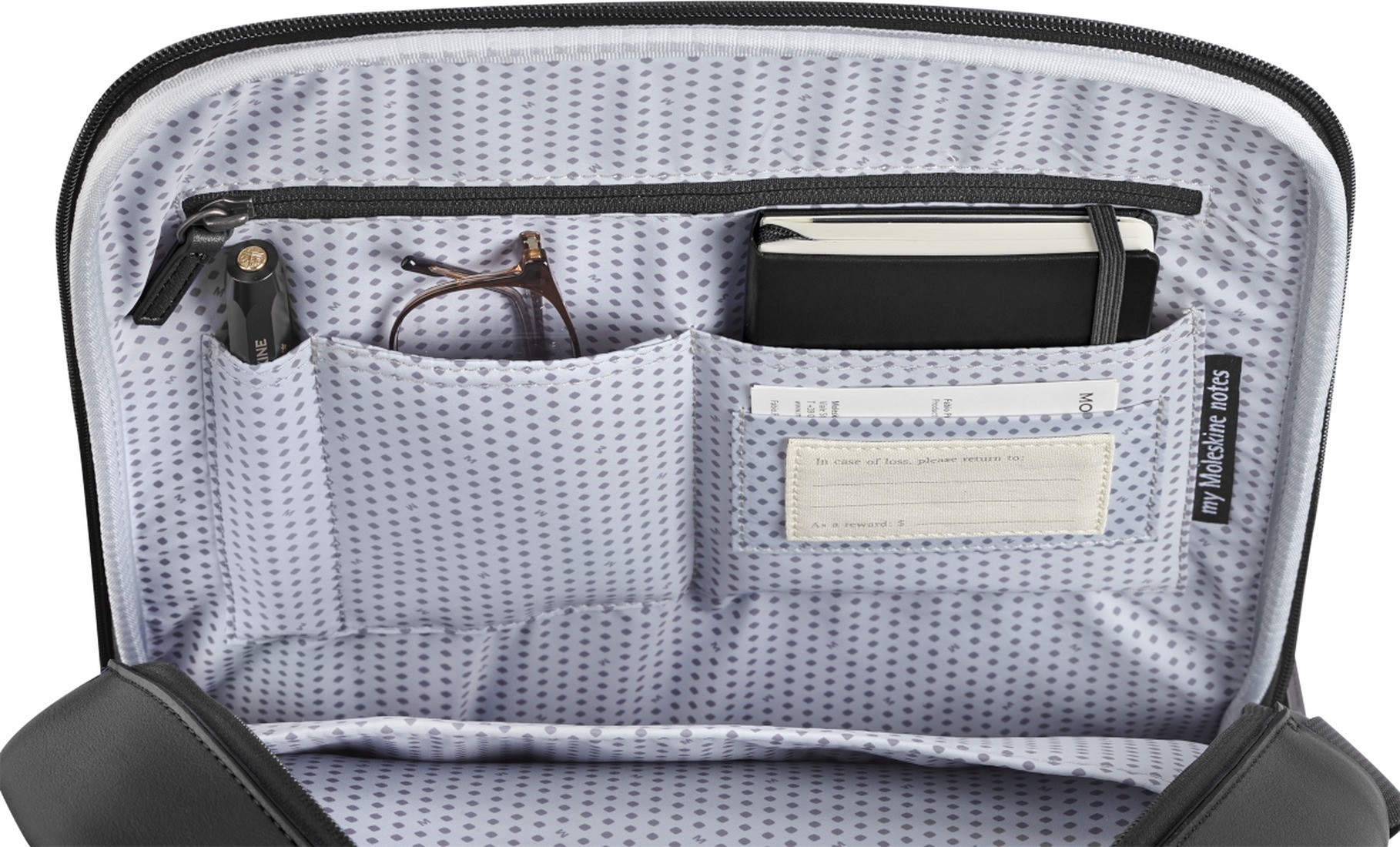 Moleskine Vertical Device Bag 15inches, Classic Collection, Black